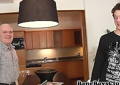 Amateur euro rimmed by sugerdaddy on bench