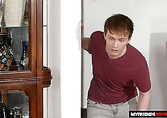 Hot milf Tia Cyrus fucks young cock