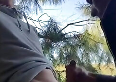 Jerking off in park 3