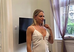 Wife Blows Hubby's Best Friend - Secret Footjob & Sucking Action