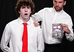 Jon Ryder - President Ryder Interviews Elder Devin About His Lustful Urges Then Fucks Him