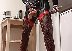 jerk old transsexual material for sub faggot