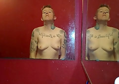 Trans Man Erotic Dancing Masturbation