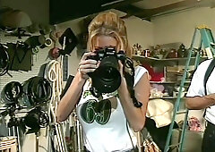 Gorgeous bimbo mind-boggling adult video