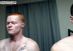 Enslaved military bottoms ravaged in the shower fuckfest