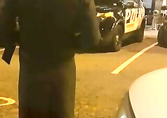 Petra naked in public