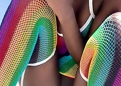 Ebony girls caught masturbating Black and Ebony