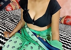 Neha, the Indian bhabhi, moans in pleasure during HD roleplay sex with clear Hindi audio