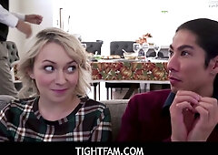 Ava Sinclaire takes a deep creampie in her tight ass during a taboo fetish session