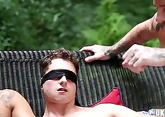 Big dick gay dp with cumshot