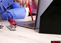 Hawt teen drank large wang and hawt honey enjoyed coarse ass slam