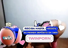 TRIO - I train 2 lustful babes how to scissor, real homemade