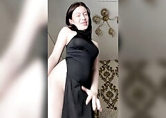 I'm in an evening costume and out of pants:heart_eyes: #snatch #student #youthful #masturbation #premiumpussy #AdeleFire