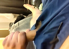 I was just so ultra-kinky and my roomie was home ambling around lol