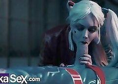 Superman introduces Harley Quinn's bat through the anus to save the world.