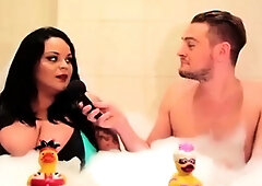 Brautiful Brunette Big Boobs on Webcam