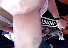 MY STEP MOMMY THIS CHAB FORGES ME TO VOID URINE IN MY THROAT AND THEN DRINKS ALL MY PIDDLE