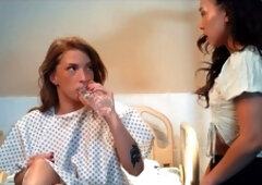 Octavia Crimson grows a futa cock and Kimmy Kimm gives her a wild blowjob