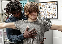 Troy Harlow hatefully fucked by Devin Trez's BBC