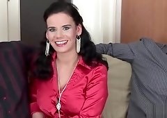 Veronica Diamond In Stockings Enjoys Some Dp