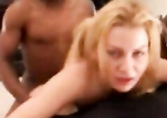 white floozy manacled to a bench and bred by blacks