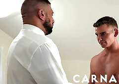 Beautiful Twink Jack Waters Barebacked By Suited Dilfs