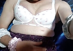 Crossdresser panties, playing in panties, sissy in panties