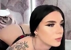 Solo webcam tranny masturbation