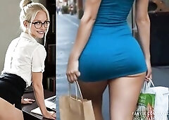 Ideal Blond Butt Compilation - AI Generated