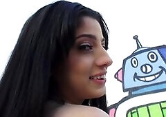 The first thing you&rsquo;ll want to do to Pakistani slut Nadia Ali is get a piece of her great big ass. But the first thing this brunette wants t