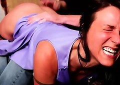 Wild Girl Brunette Solo Masturbation