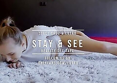 Tall Vixen takes Large Wang In Homemade Casting