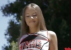 Cheerleader Takes Bbc