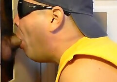 8 INCH MEXICAN JOCK VISITS GLORYHOLE