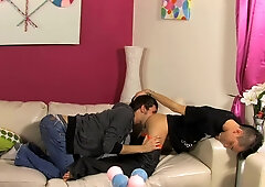 Colby London deepthroating and having oral with Alex Todd