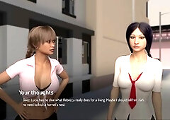 Visual novel, big boobs, mummy