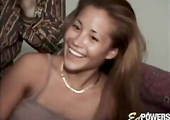 Outstanding youthful Oriental hottie comes to Ed for a loving and hard screwing session. This guy doesn't frustrate and neither does that babe, t