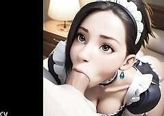 maid sure know show to treat guests - ai-clip - cg