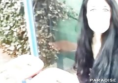 Picking Up A Busty Teen In Daylight