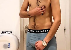 Getting Off in the library