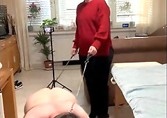 DomLadyMia Rote Striemen für den gepeitschten Sklaven - Teil 2