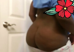 Chockclit Twerks Her Nice Fat Ass In A Wedgie-chockclit Nastii