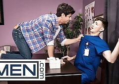 Kaleb Stryker Visits Nurse Michael Jackman And Gets Tender Care With Rough Rewards