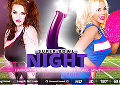 Super Bowl night
