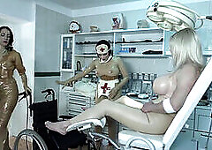 Masked shemale, lateks