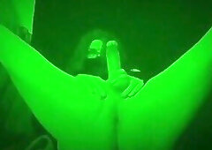 Raven LeTrap psychedelic jerk, gape and cum compilation