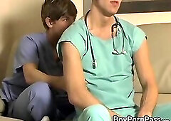 Hot twink Blake Bigalow gives passionate blowjob before sex