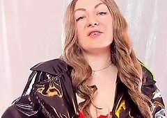 JOI wank instructions FemDom, Obscene Talk