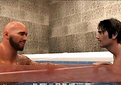 Shy Virgo can't resist her hot swimming instructor in a steamy encounter