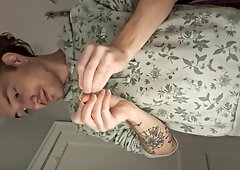 Watch Me While I Talk To You Strip Shower Moan And Cum